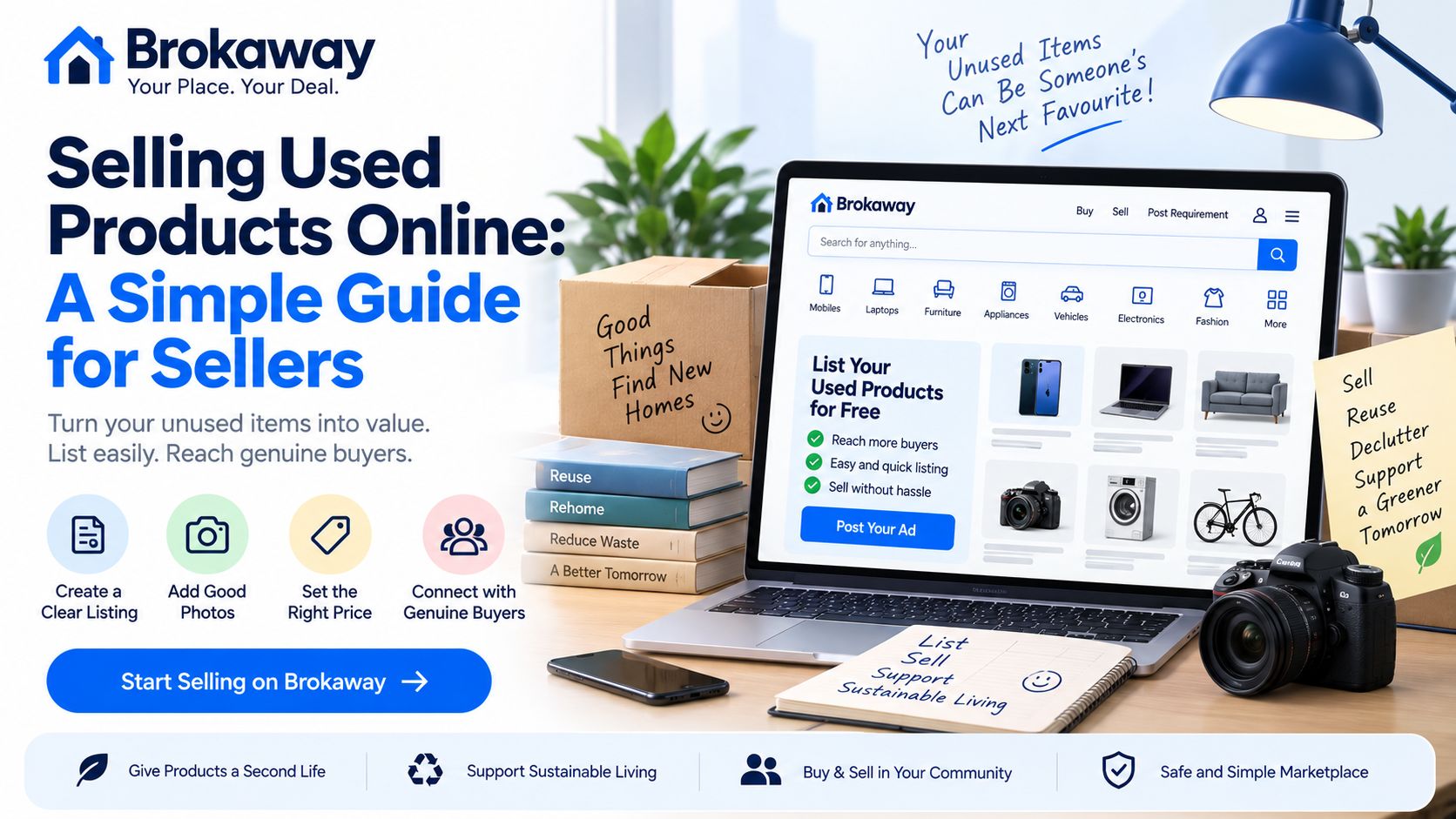 Selling Used Products Online: A Simple Guide for Sellers